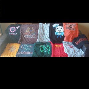 Vintage Graphic T shirt lot (11) unique cool 2XL